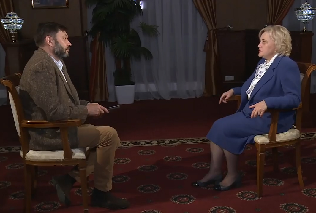 Интервью ректора ДонНУ Светланы Беспаловой исполнительному директору МИА «Россия сегодня» Кириллу Вышинскому
