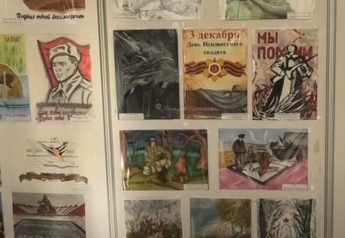 Сюжет Министерства информации ДНР о выставке творческих работ студентов ДонНУ ко Дню неизвестного солдата