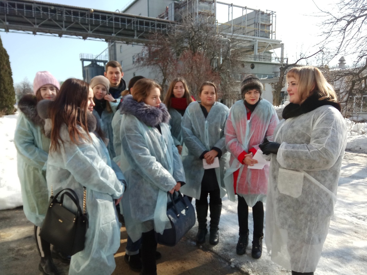 Студенты-экономисты побывали на Донецком пивоваренном заводе