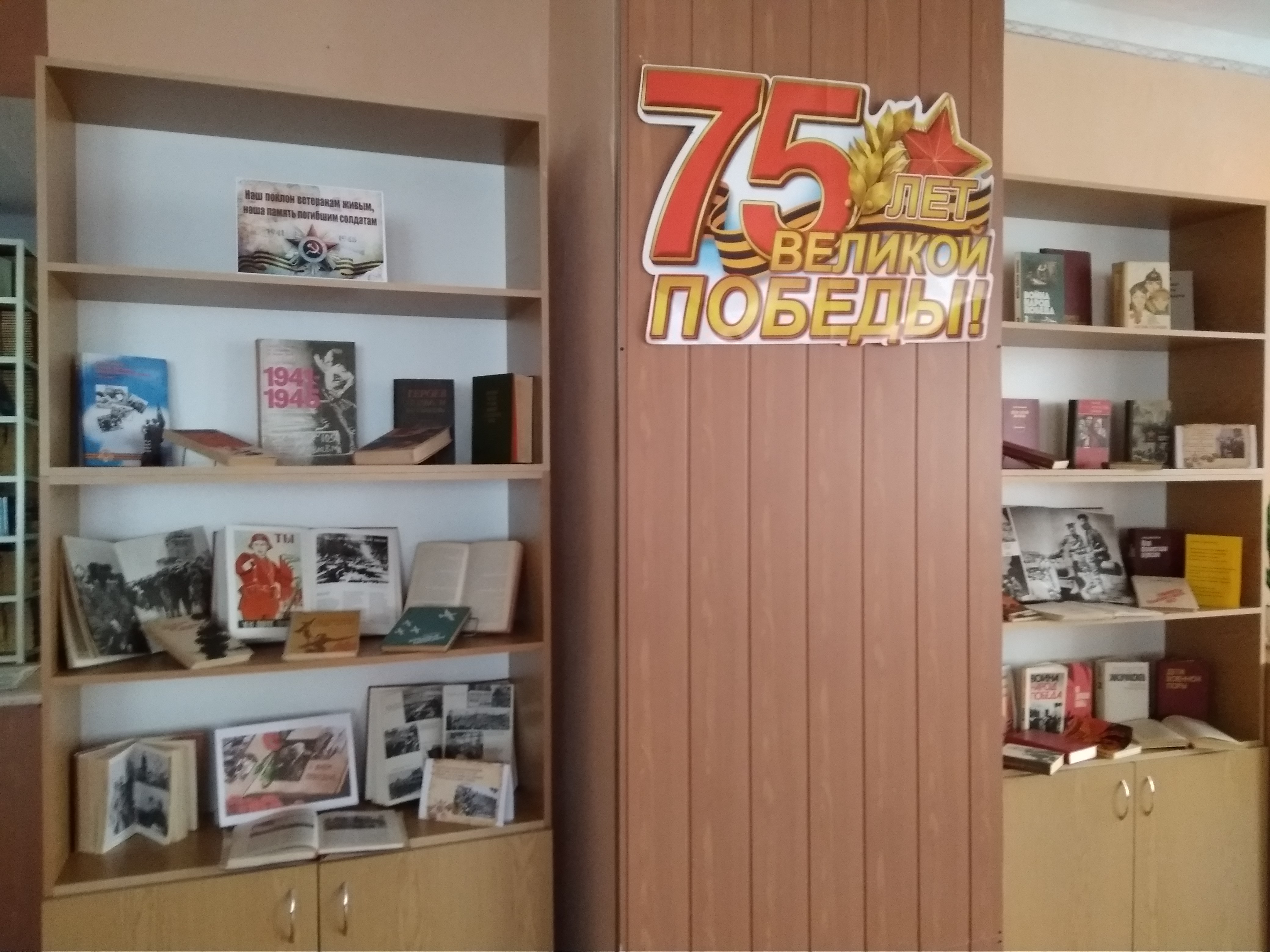 В Енакиевском техникуме экономики и менеджмента в рамках празднования 75-летия Великой Победы состоялся просмотр литературы