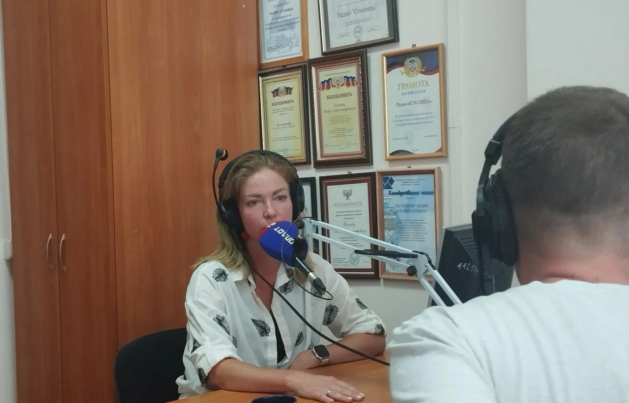Доцент биологического факультета стала гостьей передачи «Утренняя смена» на Радио «Столица Донбасс»