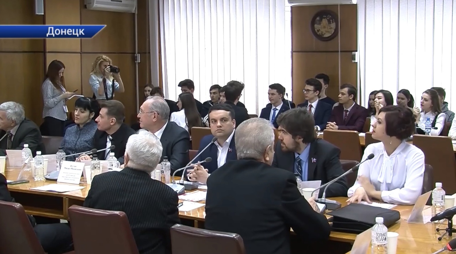 «Первый Республиканский» телеканал о круглом столе в ДонНУ, посвященном вопросам непризнанности Республики