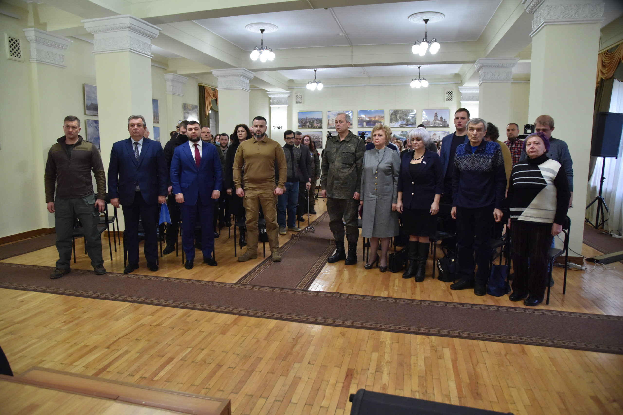 В Донецке почтили память журналистов, погибших при исполнении профессионального долга