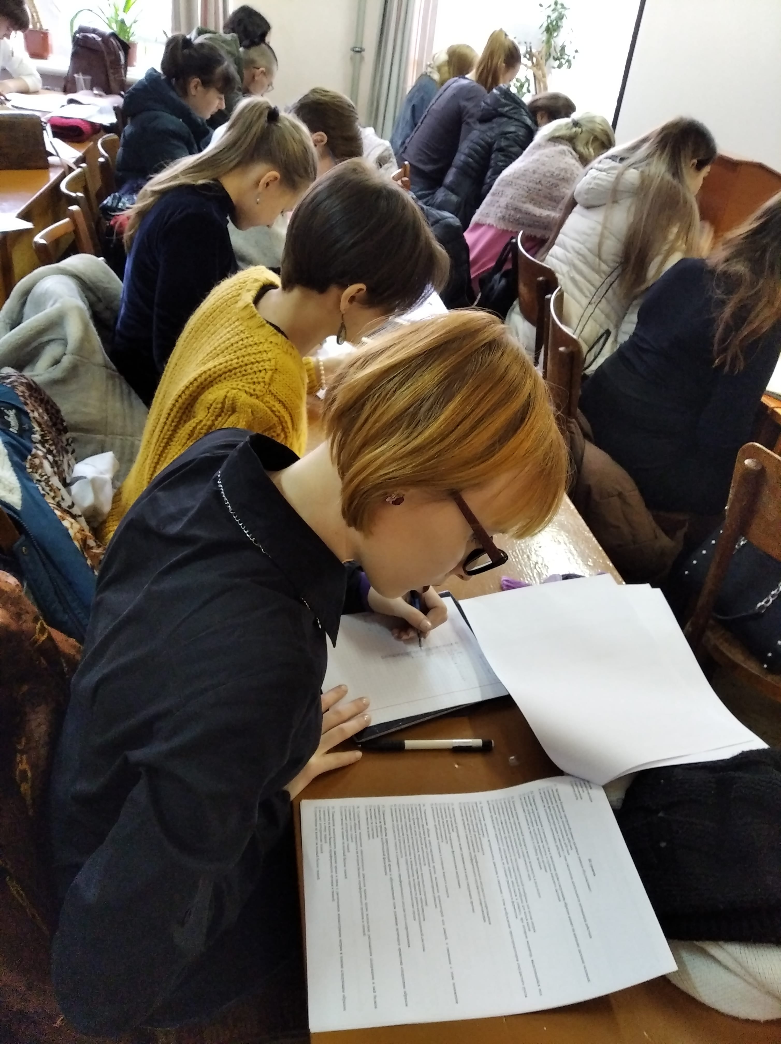 На биологическом факультете прошел отборочный этап  студенческой олимпиады по учебной дисциплине «Физиология человека»