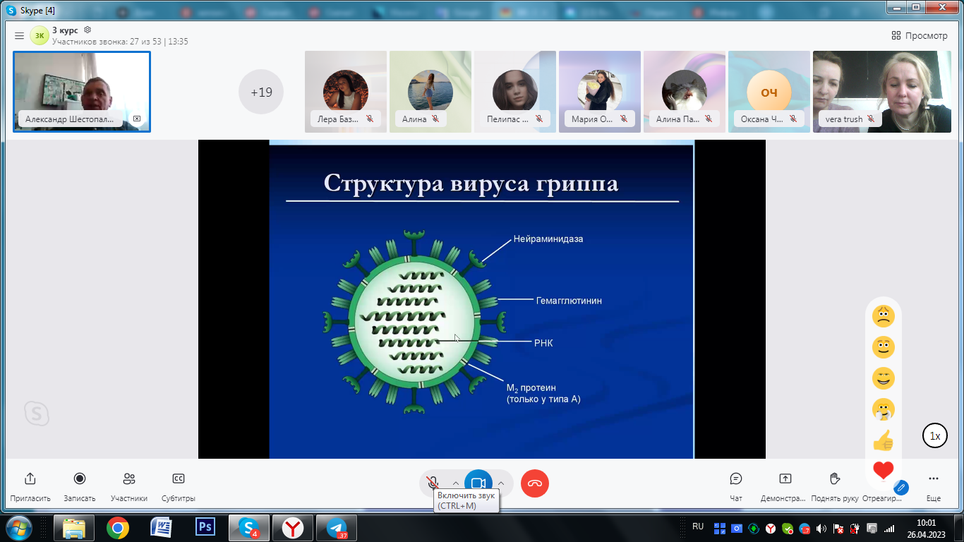 Российский учёный провёл онлайн-лекцию для студентов биологического факультета ДонГУ